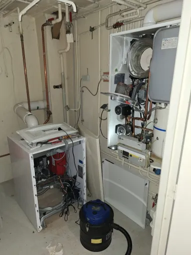 Dépannage et un entretien pour deux chaudières gaz a L'Isle D'abeau , Bourgoin-Jallieu, Plomb'CVC